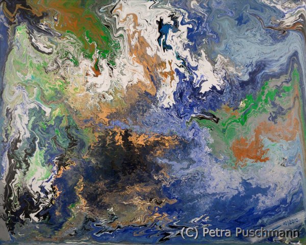 Sintflut 160x120 cm 2010