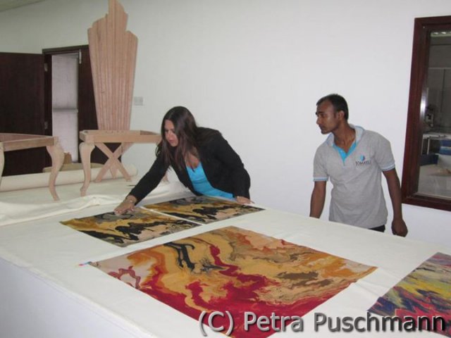 Preparation of Acrylomanie Design