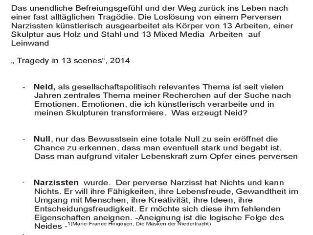 Tragödie in 13 Szenen - Erklärung